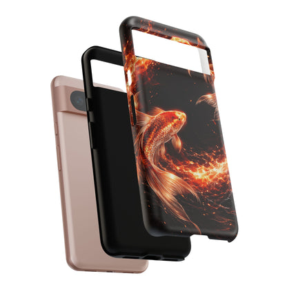 Fire Koi • Google Pixel 8 • Tough Case • Wireless Friendly