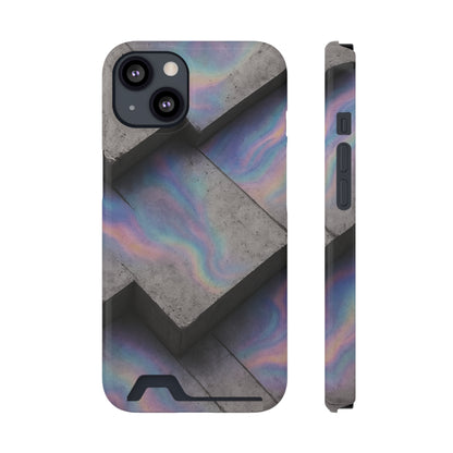 Granite Illusion • Apple iPhone 13 • MagSafe® Tough Case with Card Holder