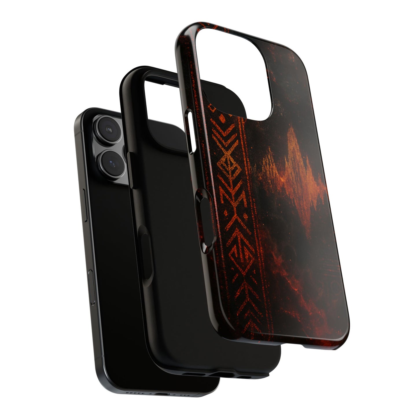 Tribal Pulse • Apple iPhone 16 • MagSafe® Magnetic Tough Case