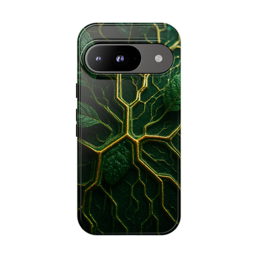 Macro Flora • Google Pixel 9 • Tough Case • Wireless Friendly