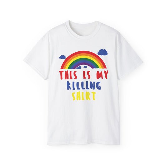 This Is My Killing Shirt • T-Shirt • Black Hat Pixels • Unisex apparel by Black Hat Pixels