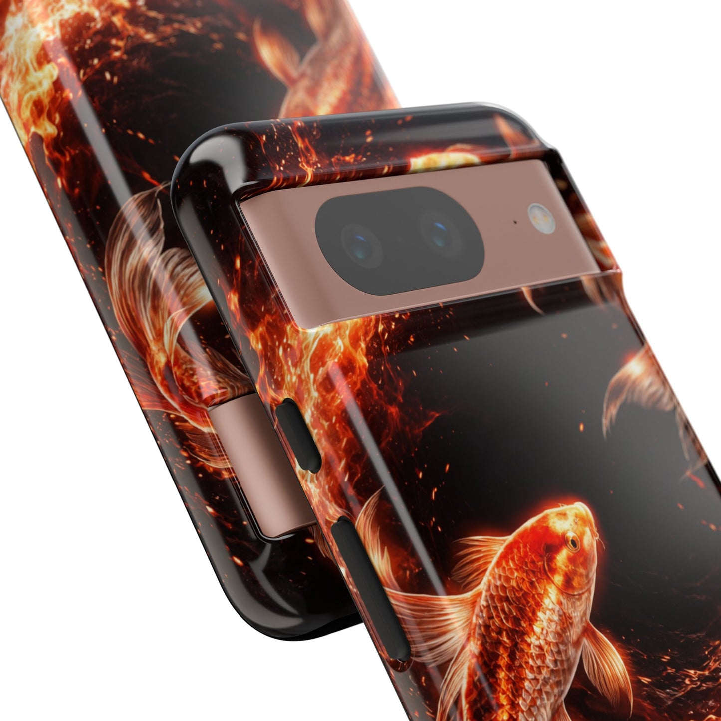 Fire Koi • Google Pixel 8 • Tough Case • Wireless Friendly