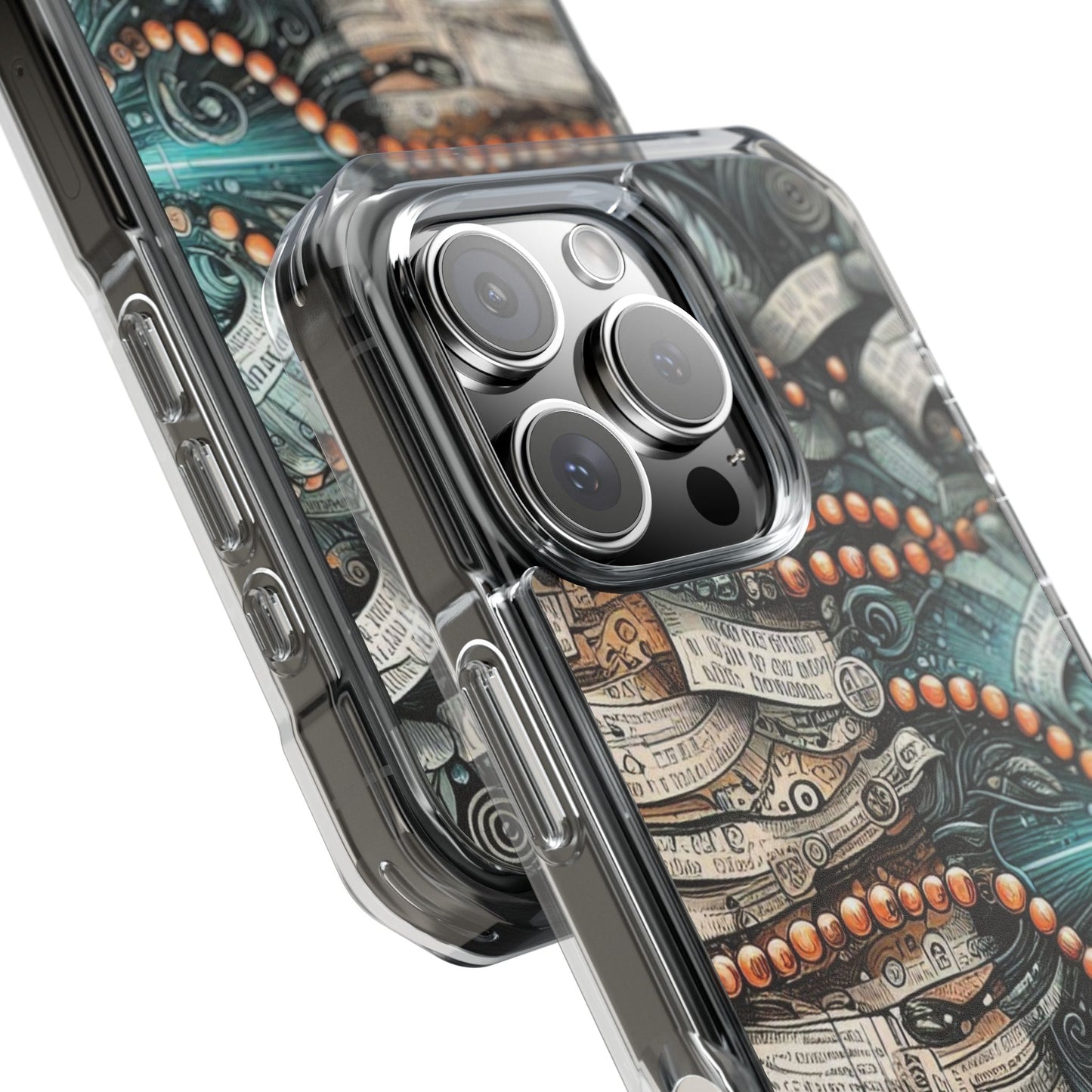 Aeros Divide • Apple iPhone 16 • MagSafe® Clear Case