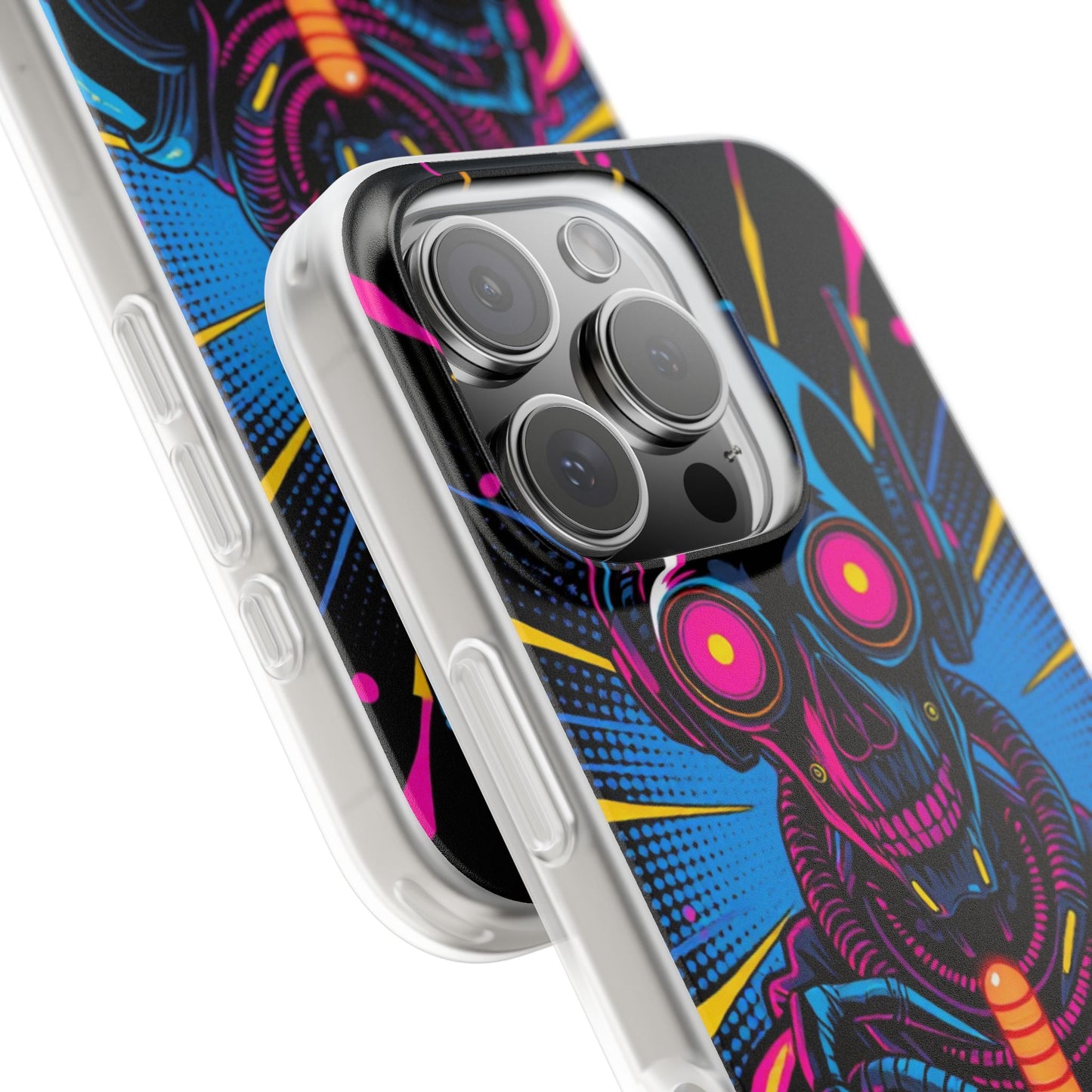 Neon Reaper • Apple iPhone 16 • Flexi Clear Case