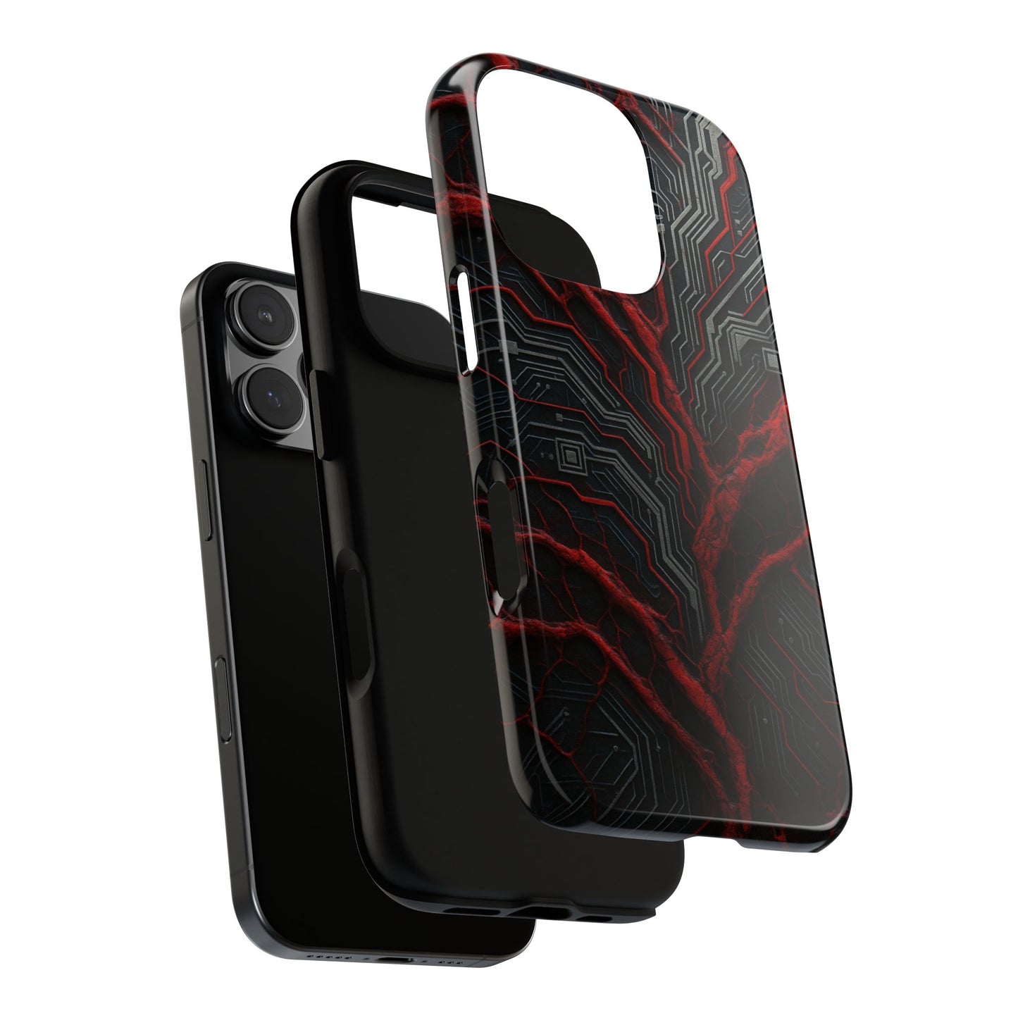 Binary Vein • Apple iPhone 16 • Tough Case • MagSafe®