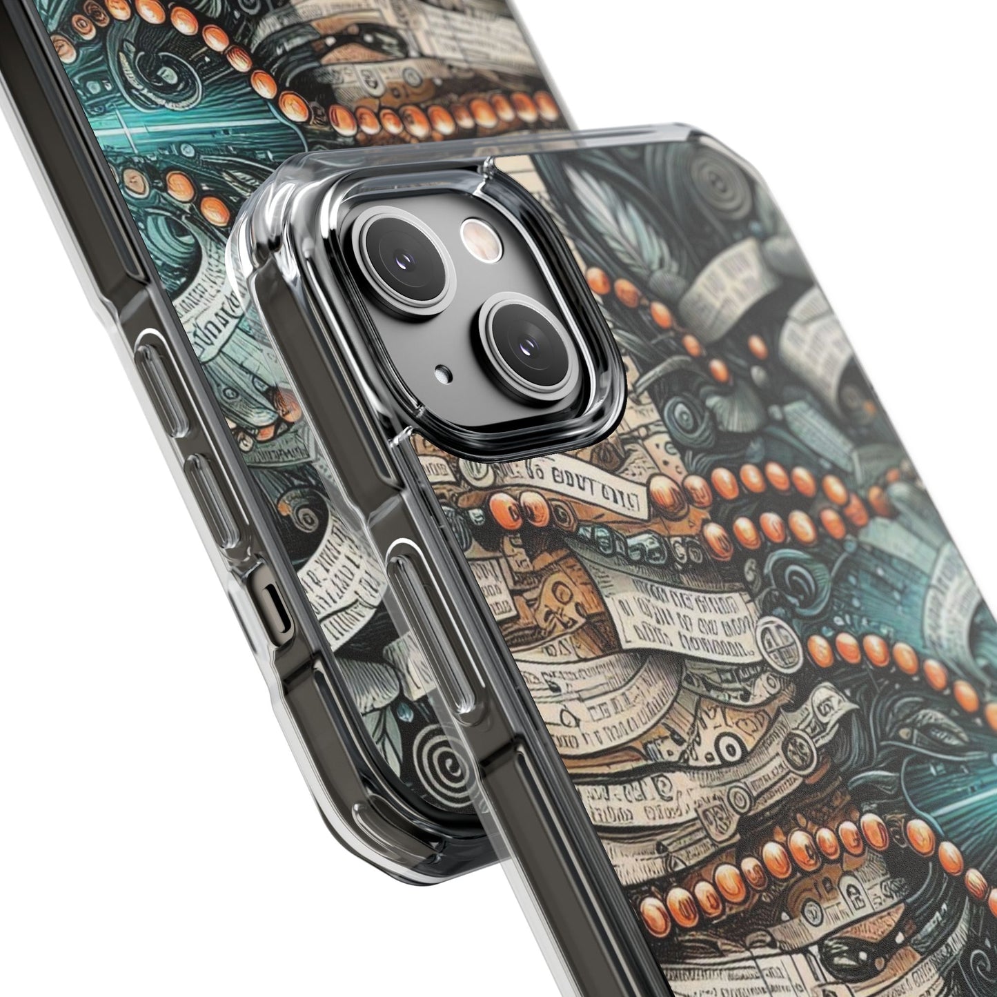 Aeros Divide • Apple iPhone 14 • MagSafe® Clear Case