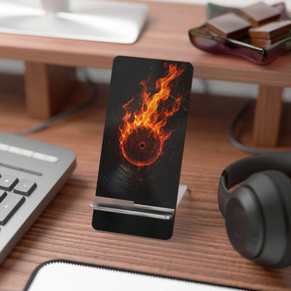 Vinyl Inferno • Smartphone Display Stand