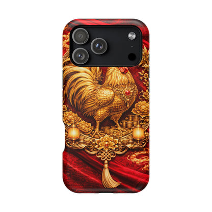 Rooster • Lunar Armor • Imperial Banner • Apple iPhone 17 Pro • MagSafe Tough Case