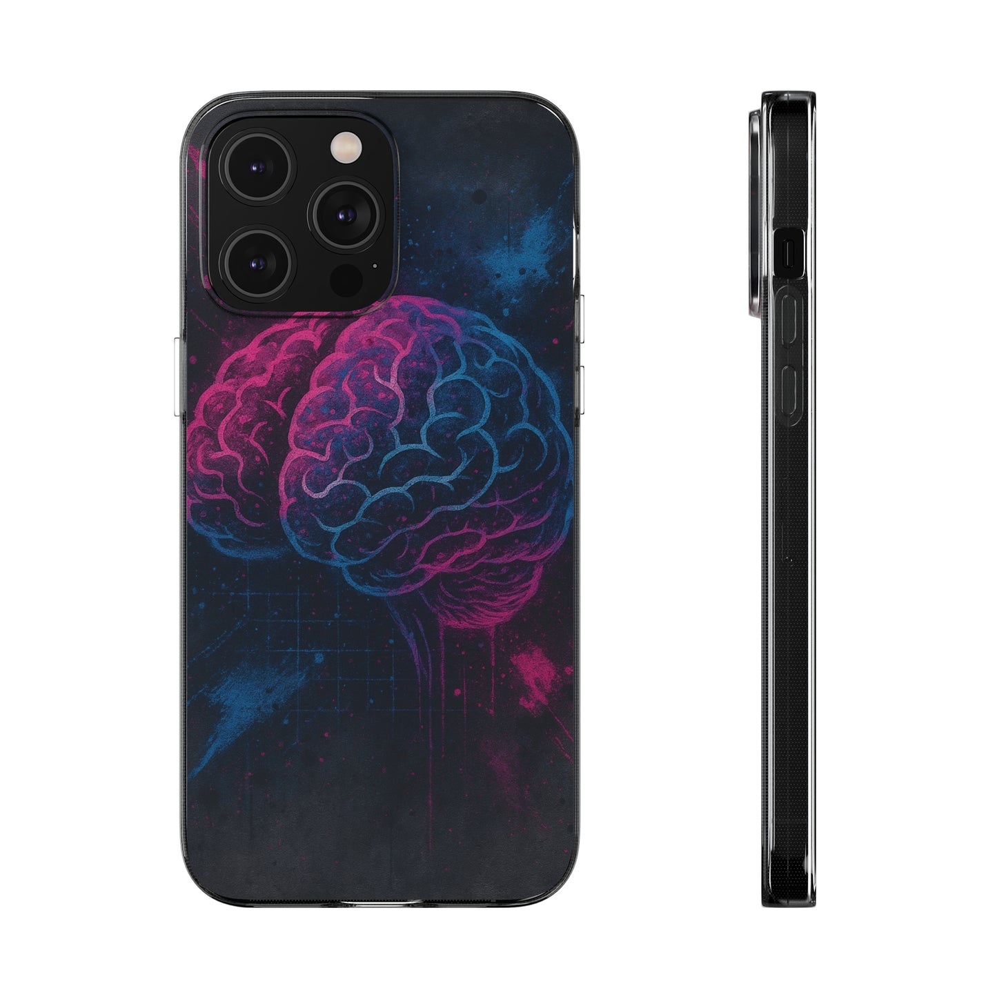 Frontal Cortex • Apple iPhone 14 • Flexi Clear Case
