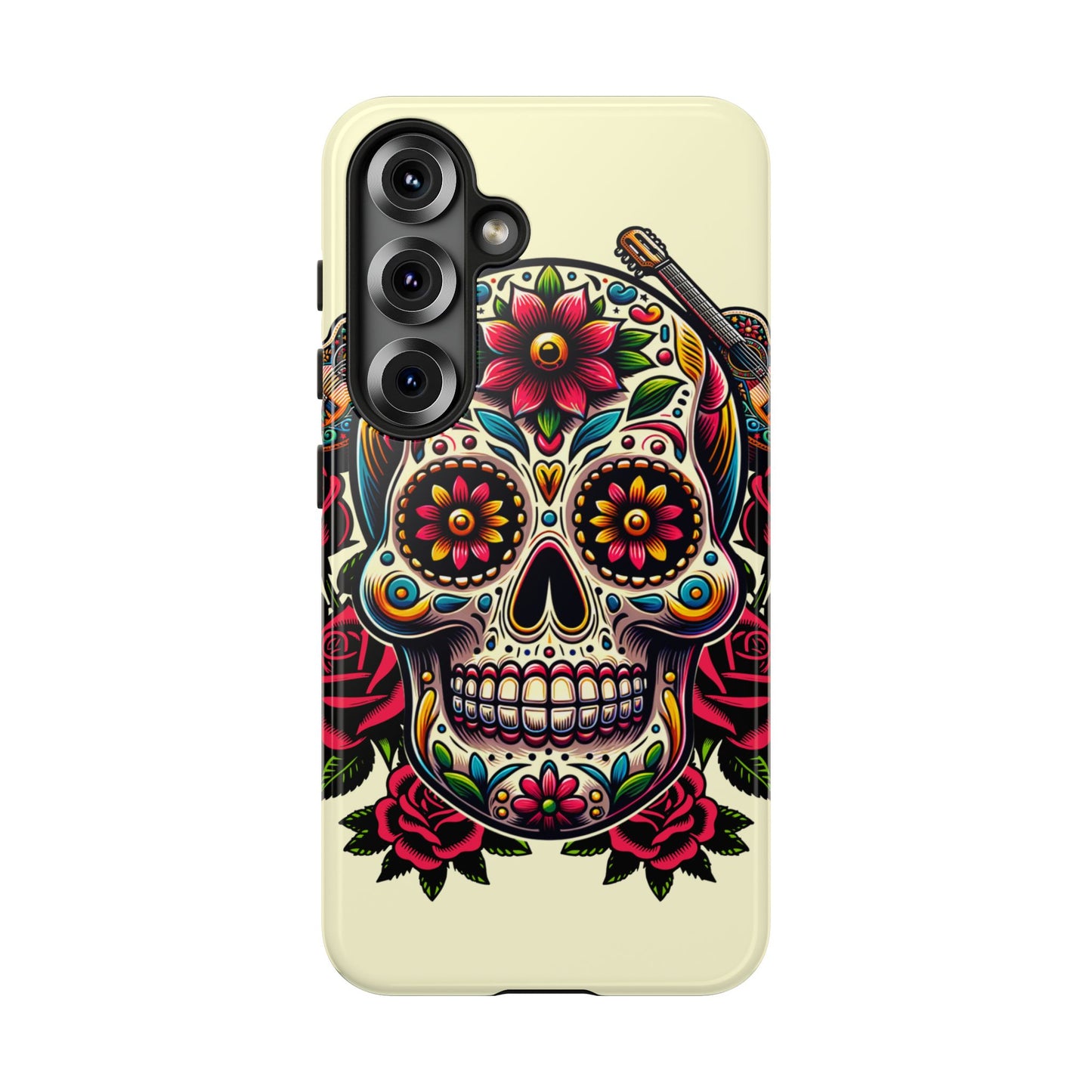 Crimson Chord • Samsung Galaxy S25 • Wireless Friendly • Tough Case