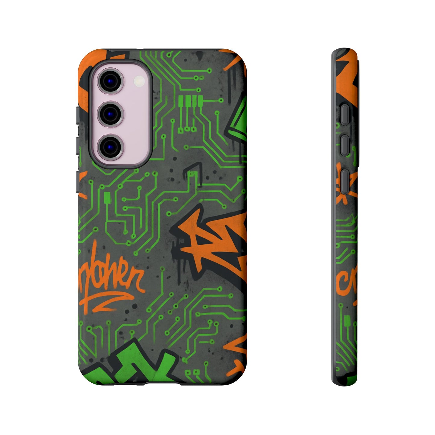 Circuit Cipher • Samsung Galaxy S23 • Tough Case • Wireless Friendly