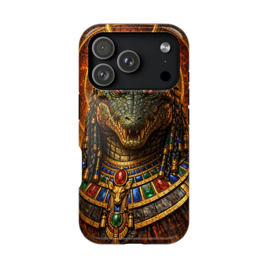 Sobek • Dominion • Egyptian Hieroglyphics™ Series • Apple iPhone 17 Pro • MagSafe® Tough Case