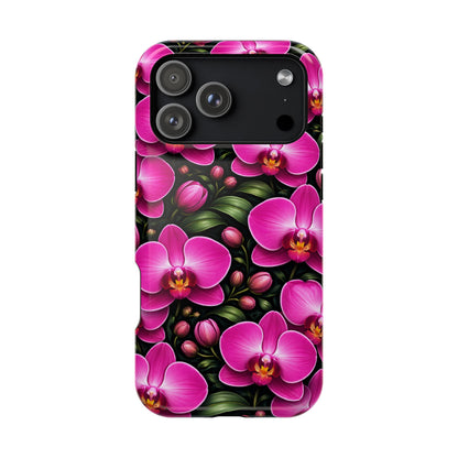 Velvet Orchid • Floral Fusion • Apple iPhone 17 Pro • MagSafe® Tough Case