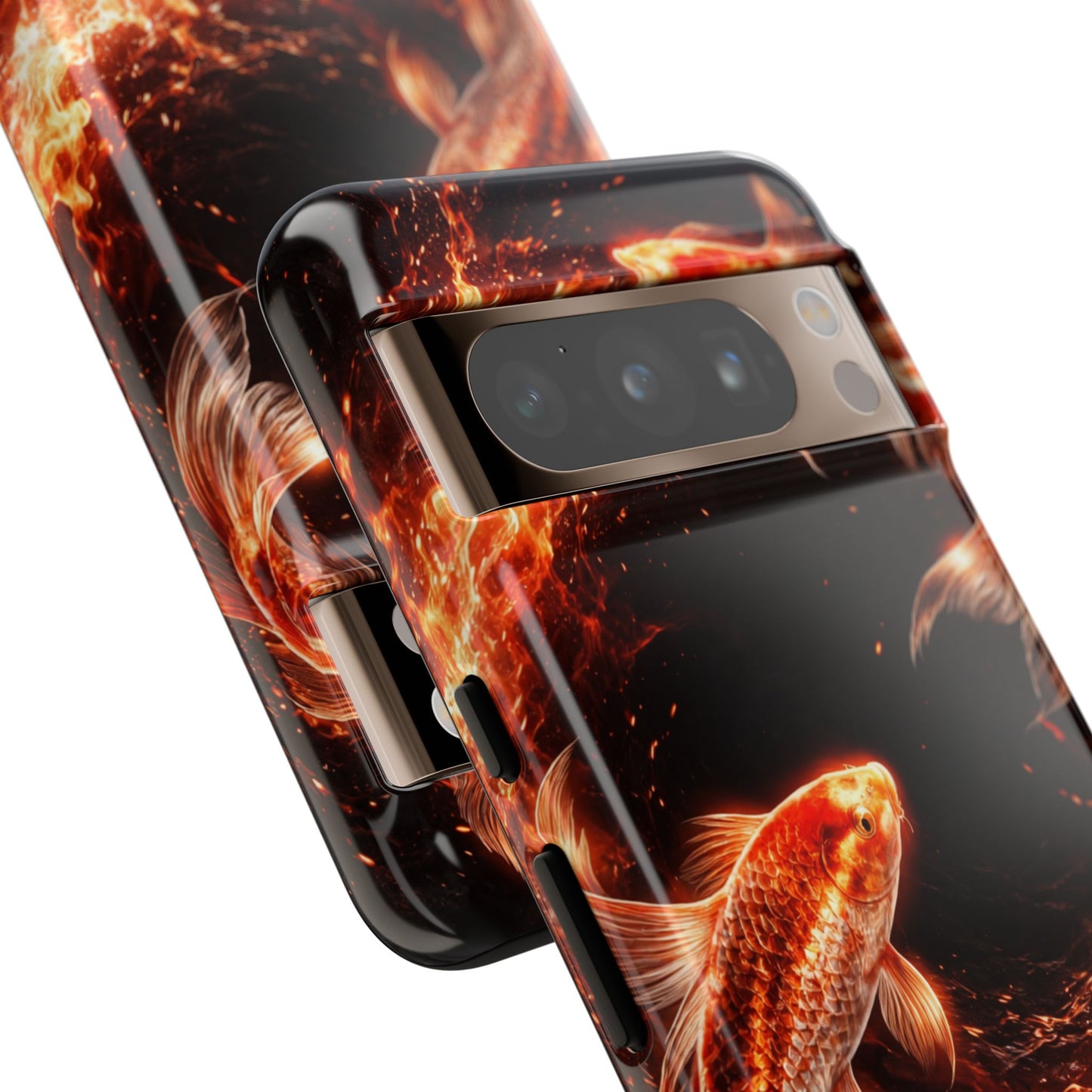 Fire Koi • Google Pixel 8 • Tough Case • Wireless Friendly