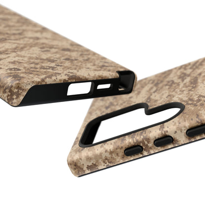 Desert Storm Camo • Samsung Galaxy S24 • Tough Case • Wireless Friendly