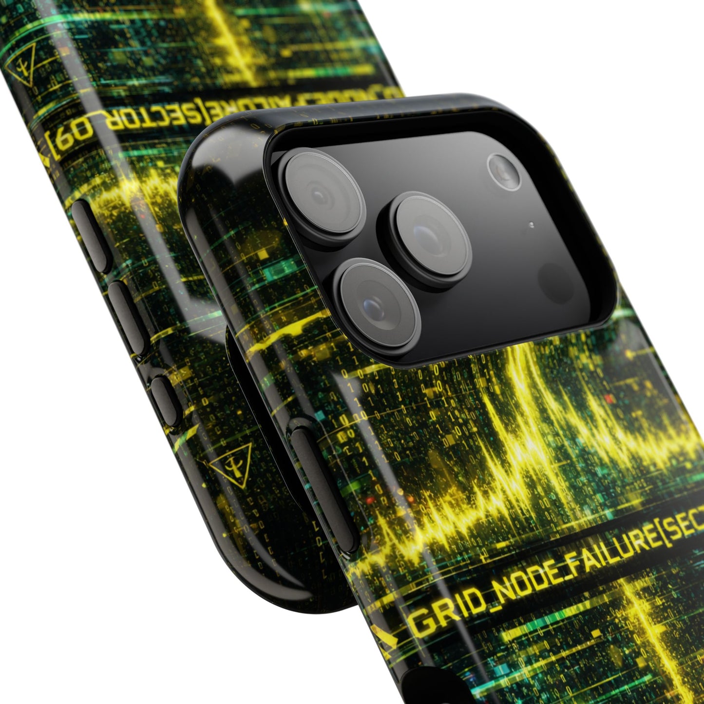 Grid Node Failure • System Collapse • Apple iPhone 17 Pro • MagSafe® Tough Case