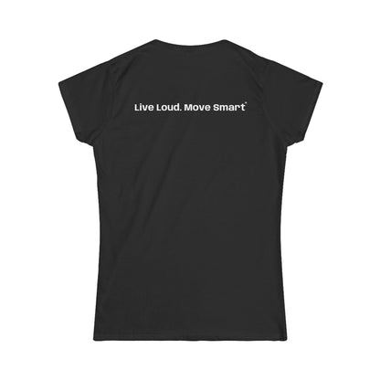 Boss Energy • Black Hat Pixels • Women's Softstyle Tee