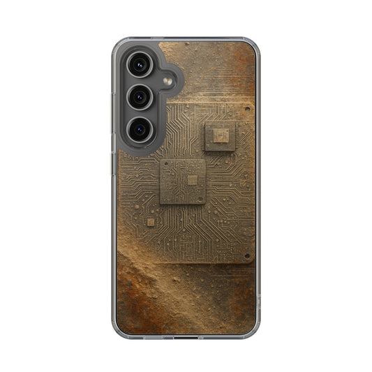 Sand Circuit • Samsung Galaxy S24 • Clear Case