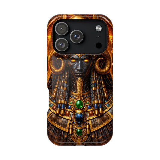 Amun • Supreme Hidden • Egyptian Hieroglyphics™ Series • Apple iPhone 17 Pro • MagSafe® Tough Case
