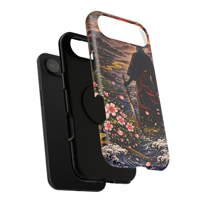 Silent Path – Measured Resolve • Obsidian Irezumi™ • Apple iPhone 17 Pro • MagSafe Tough Case
