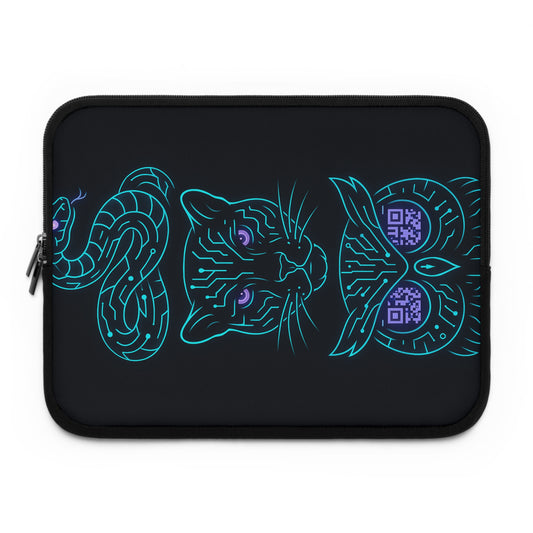 Mystic Midnight • Dual Zipper Laptop Sleeve
