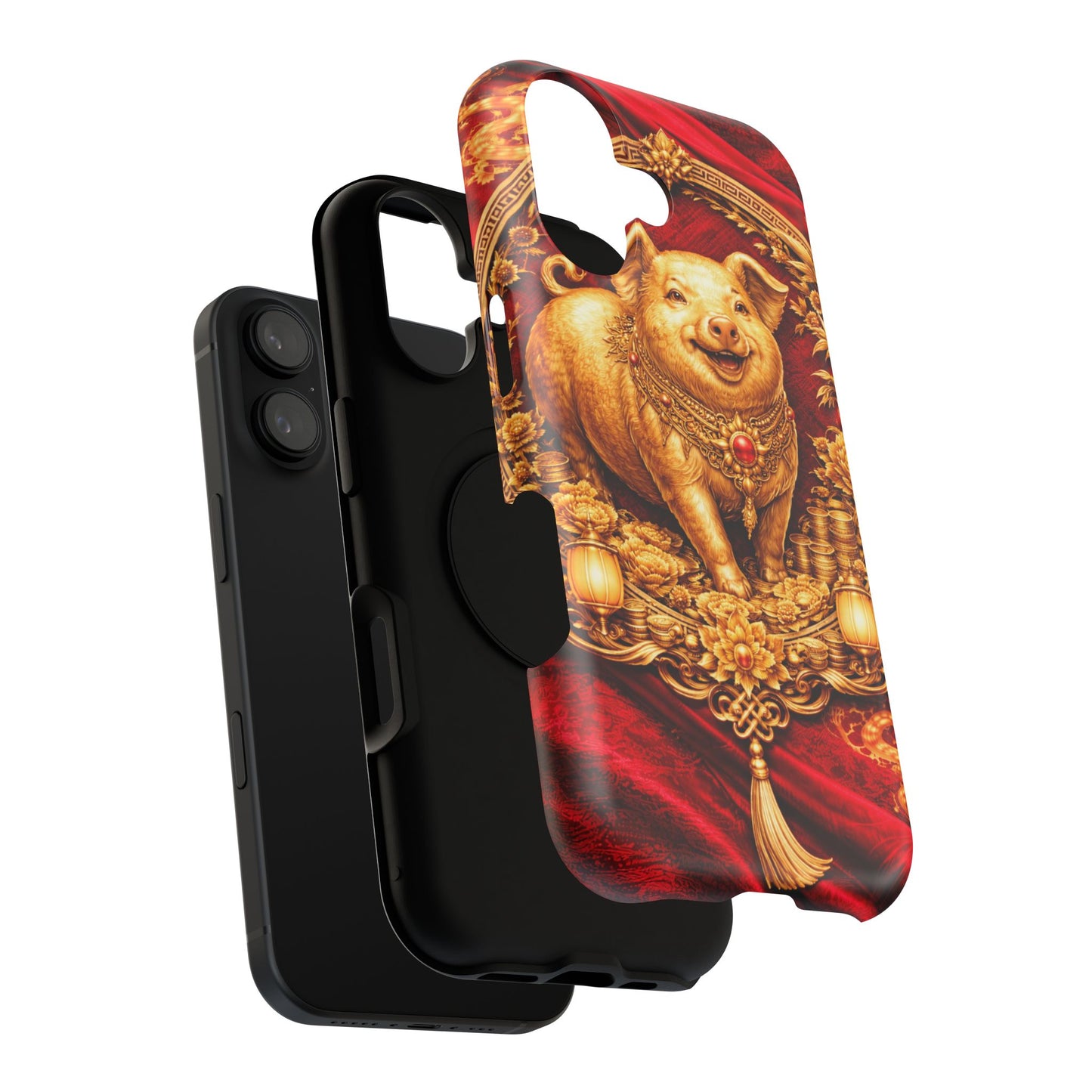 Pig • Lunar Armor • Imperial Banner • Apple iPhone 17 Pro • MagSafe Tough Case