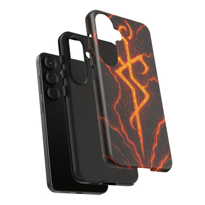 Molten Glyph • Samsung Galaxy S25 • MagSafe® Magnetic Tough Case