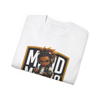 Sol Strata • Sonic Discipline • Mood Militia • T-Shirt • Black Hat Pixels • Unisex