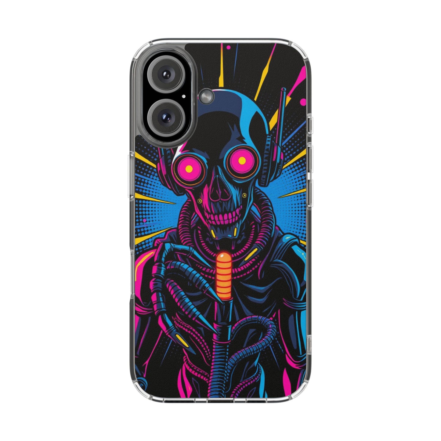 Neon Reaper • Apple iPhone 16 • Clear Case