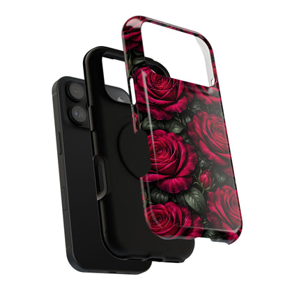 Midnight Bloom • Floral Fusion • Apple iPhone 17 Pro • MagSafe® Tough Case
