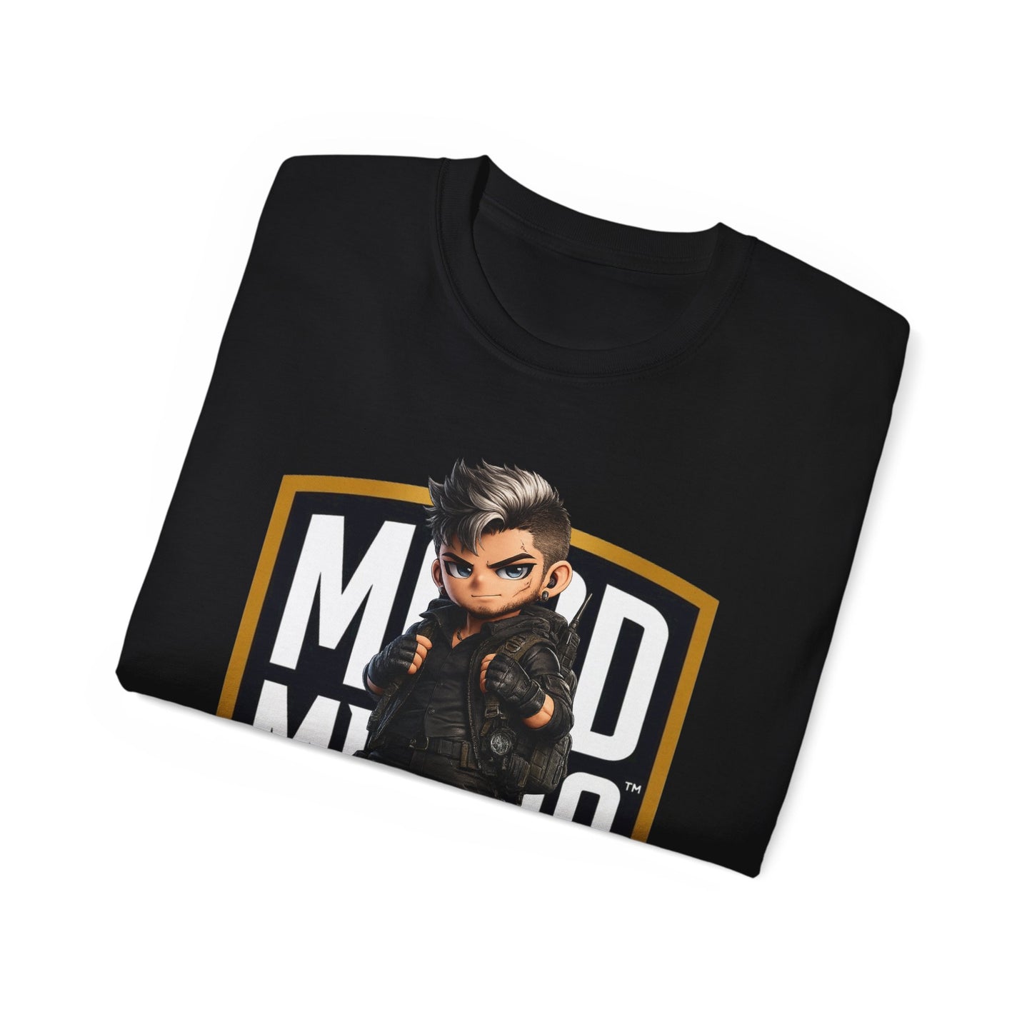 Ryder Steel • Tactical Resolve • Mood Militia • T-Shirt • Black Hat Pixels • Unisex