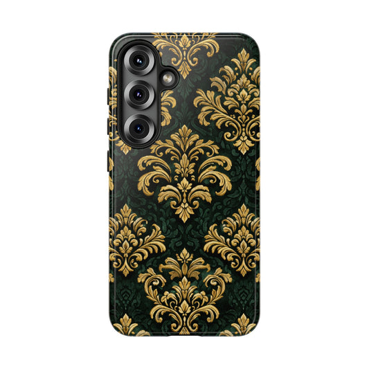 Valmont Atelier • Velvet Dynasty™ Royal Weave • Samsung Galaxy S25 • Tough Case • Wireless Friendly