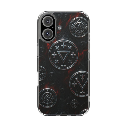 Aether Signal • Apple iPhone 16 • Clear Case