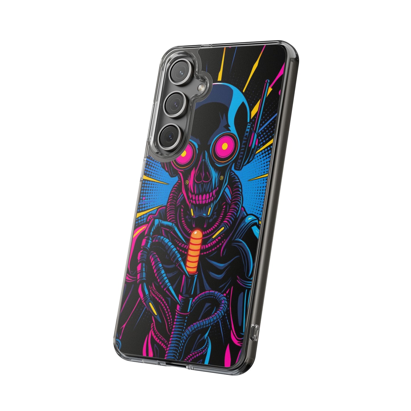 Neon Reaper • Samsung Galaxy S24 • Clear Case