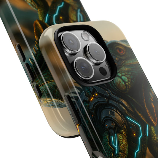 Scaled Sentinel • Apple iPhone 16 • Tough Case • MagSafe®