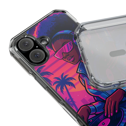 Afro Grooving • Apple iPhone 16 • MagSafe® Clear Case