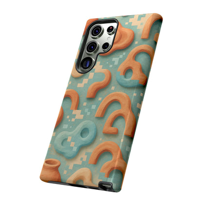 Pixel Clay • Samsung Galaxy S23 • Tough Case • Wireless Friendly