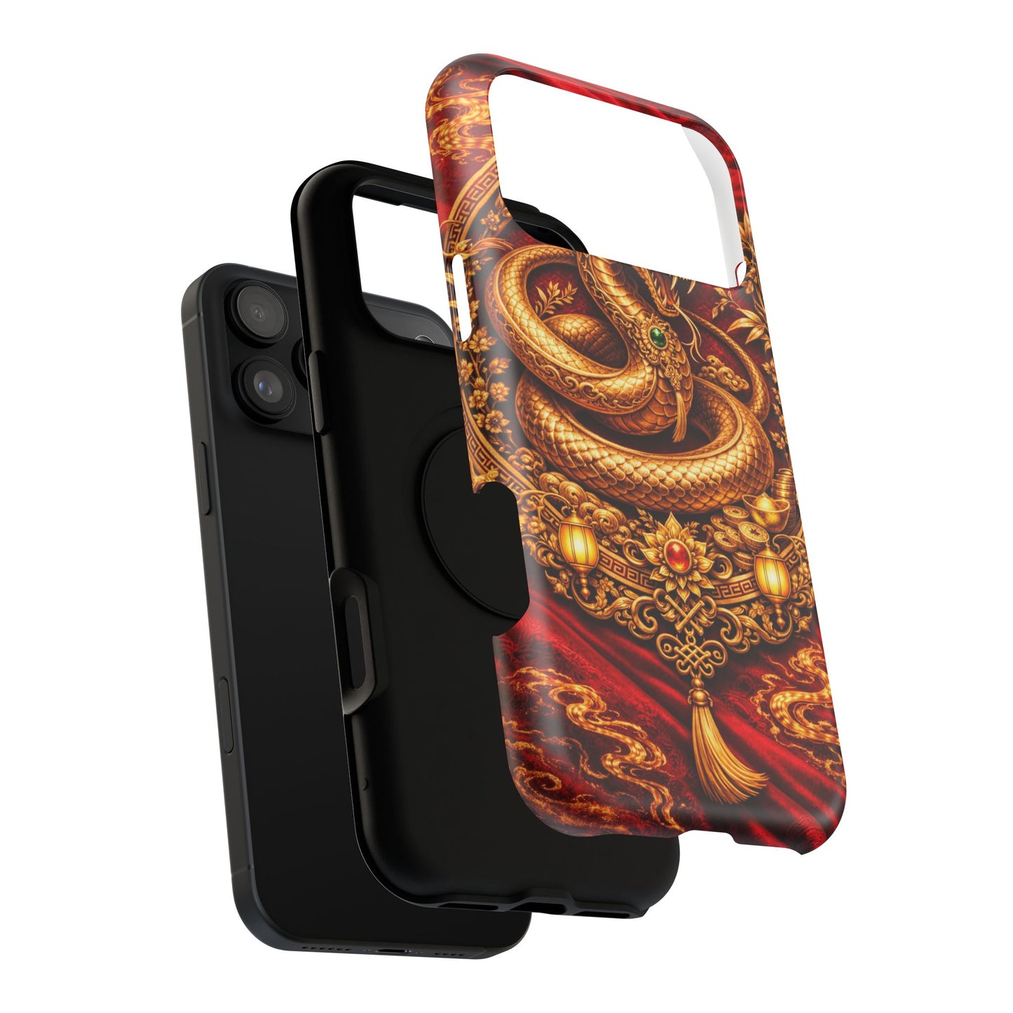 Snake • Lunar Armor • Imperial Banner • Apple iPhone 17 Pro • MagSafe Tough Case