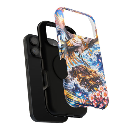 Radiant Ascent – Unbroken Honor • Obsidian Irezumi™ • Apple iPhone 17 Pro • MagSafe Tough Case