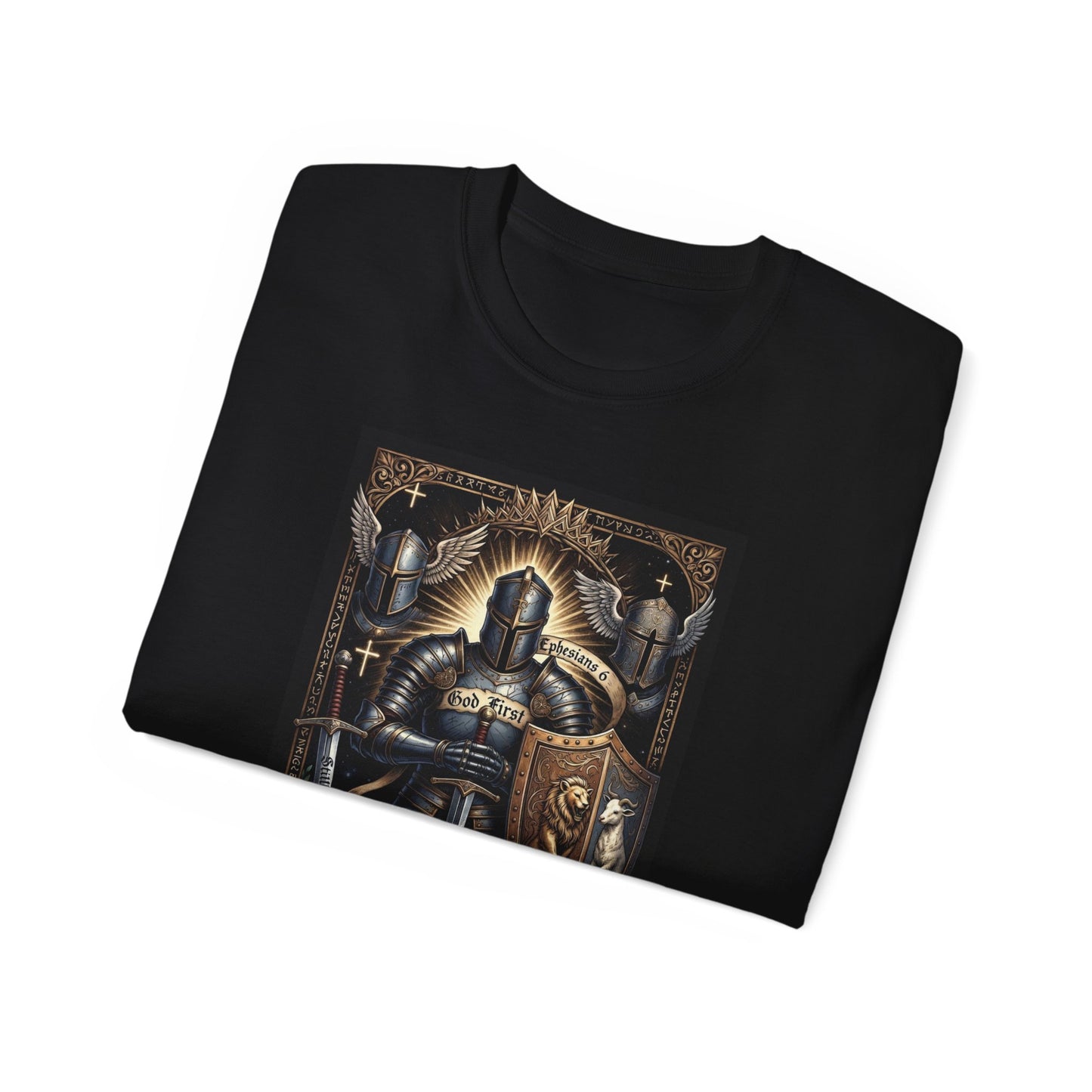 Lion & Lamb • God First • T-Shirt