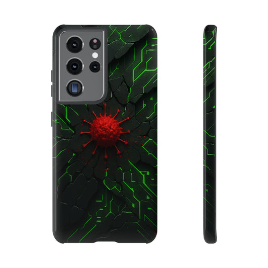 Atomic Fusion • Samsung Galaxy S21 • MagSafe® Tough Case phone case by Black Hat Pixels