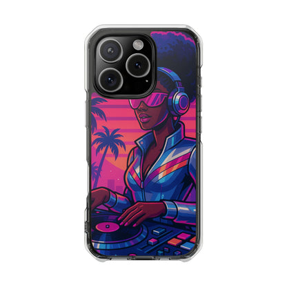 Afro Grooving • Apple iPhone 16 • MagSafe® Clear Case