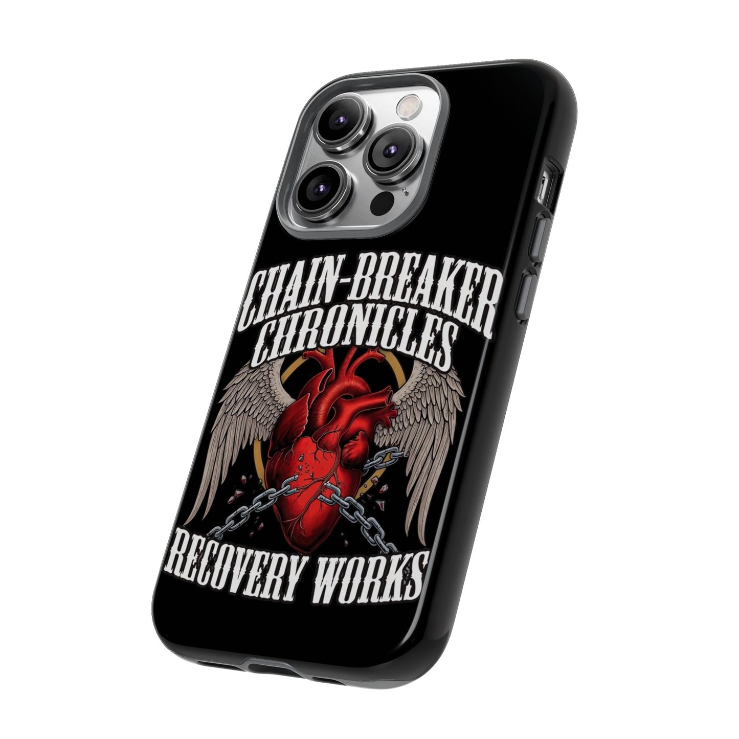 Chain-Breaker Chronicles • Recovery Works • Apple iPhone 14 • MagSafe® Tough Case phone case by Black Hat Pixels