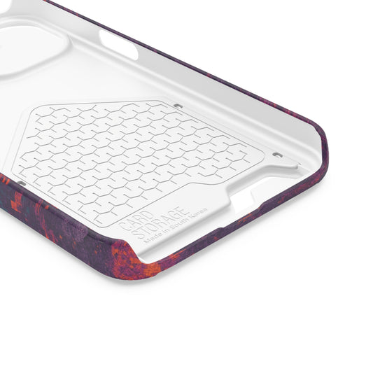 Death Glitch • Apple iPhone 13 • MagSafe® Tough Case with Card Holder