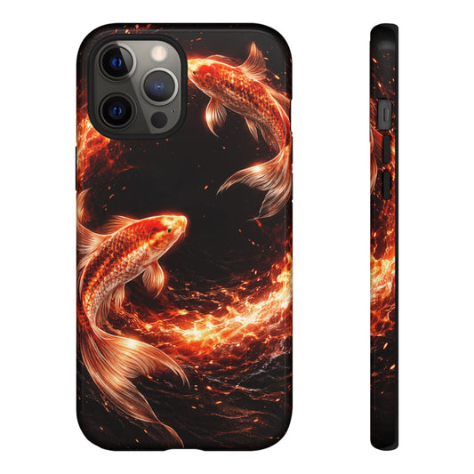 Fire Koi • Apple iPhone 12 • MagSafe® Tough Case