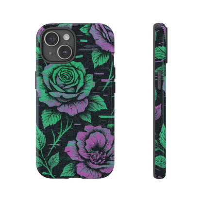 Bruised Blooms • Apple iPhone 15 • MagSafe® Tough Case