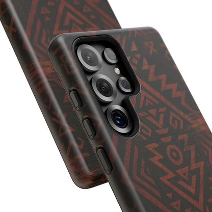 Tribal Glitch • Samsung Galaxy S25 • MagSafe® Magnetic Tough Case