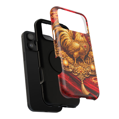 Rooster • Lunar Armor • Imperial Banner • Apple iPhone 17 Pro • MagSafe Tough Case
