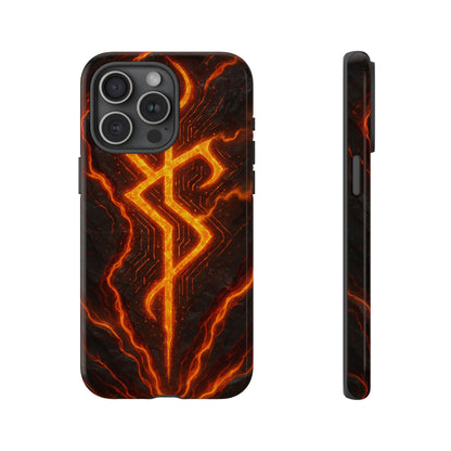 Molten Glyph • Apple iPhone 15 • MagSafe® Tough Case