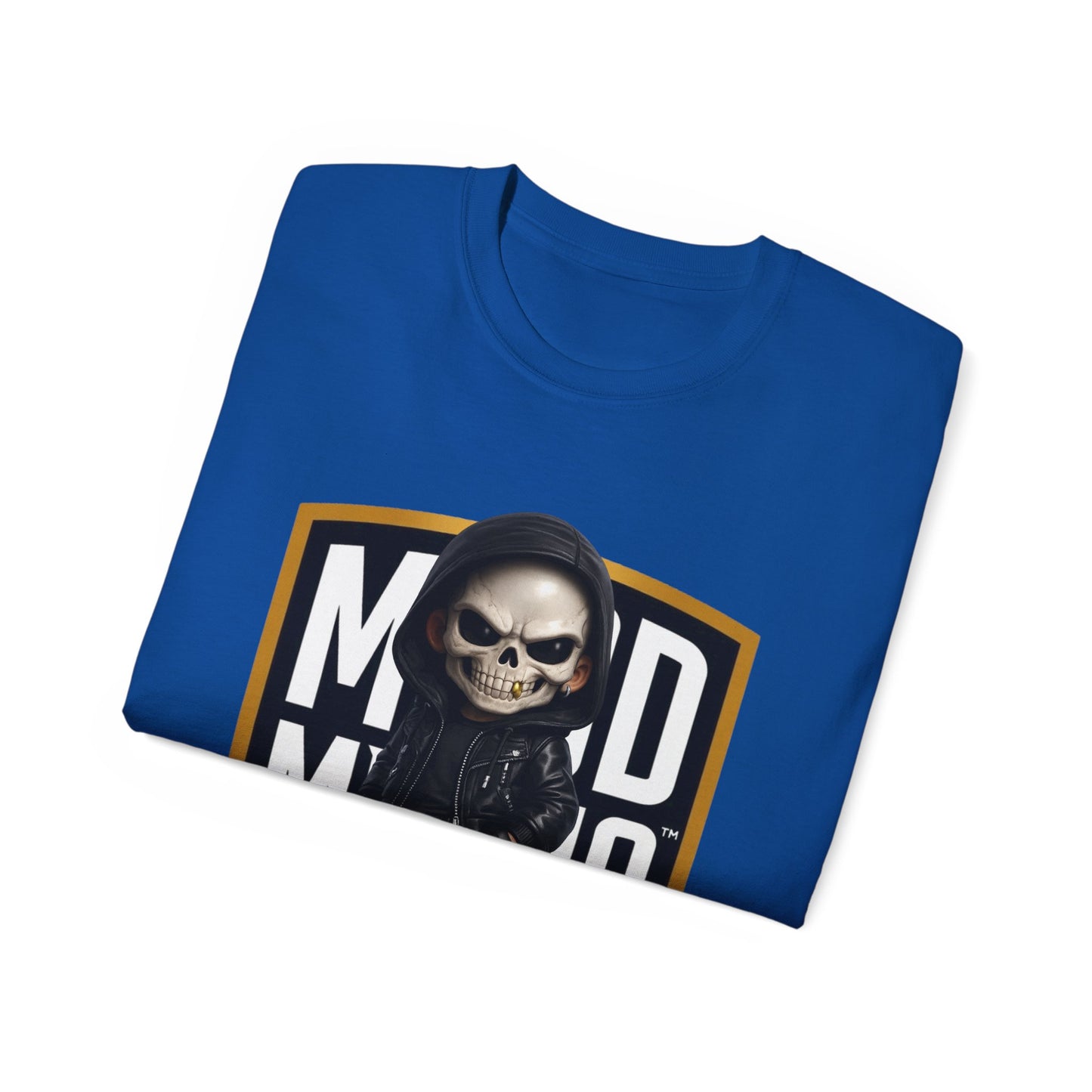 Grim Vandal • Ruthless Resolve • Mood Militia • T-Shirt • Black Hat Pixels • Unisex